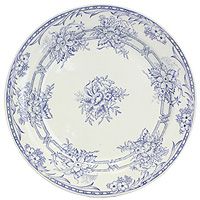 Тарелка "Цветы". Фарфор, подглазурная печать. Финляндия, начало ХХ века