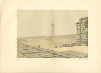 Перспектива Невы. Ксилография, 1907 год