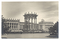 Павильон Узбекской СССР на Выставке достижений народного хозяйства. Фотооткрытка