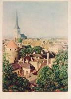 Таллинн. Старый город. Открытка
