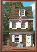 Почтовая открытка "Philadelphia. Betsy Ross House". Ирландия, конец ХХ века