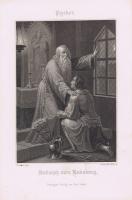 Рудольф I Габсбургский. Офорт. Германия, Штутгарт, 1880 год