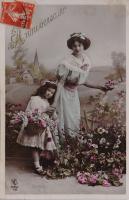 С юбилеем! Почтовая карточка