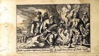 Новый Завет. Павел на пути в Рим. Резцовая гравюра, офорт. Нидерланды, Амстердам, 1659 год