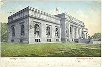 Carnegie Library. Открытка