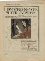Литография. Коломан Мозер. Югендстиль, модерн. Для издания "Рисунки старых мастеров из музея Альбертина и других собраний". Часть II. Австрия, 1890-е гг