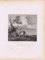 Шатёр (тент). Офорт. Англия, Лондон, 1836 год