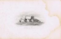 Остров Джерси. Сент-Сейвьер. Алтарь Катиорои. Офорт. Англия, Лондон, 1855 год