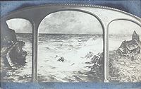 Море. Открытка