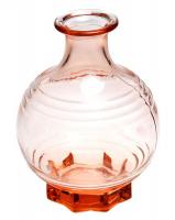 Флакон для духов или лосьона. Стекло розового цвета. Западная Европа, 1940-е гг.