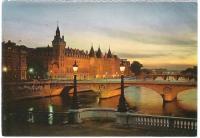 Почтовая открытка "Paris. La Conciergerie". Франция, вторая половина ХХ века
