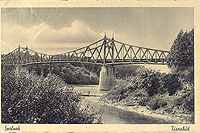 Szalnak. Tiszahid. Открытка