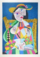Михаил Шемякин "Трансформация с Пикассо" (Transformation de Picasso). Литография. Лист №2. Франция, Carpentier, 1991 год