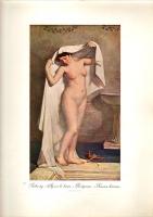 После ванны. Репродукция картины Андрэ Роберти. Франция, 1903 год