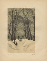 Летний сад. Ксилография (1902 год), Россия