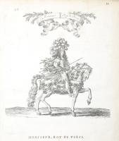 Персидский царь. Офорт, резец. Испания, вторая половина XVII века