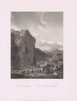 Пейзаж. Офорт. Германия, Дрезден и Лейпциг, 1850-е
