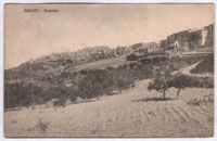 Панорама города Жирженти. Открытка