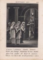 Библия. Притча о десяти девах. Офорт. Англия, Лондон, ок. 1850 года