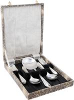 Набор для сервировки десертов из 13 предметов. Металл, глубокое серебрение E.P.N.S. Великобритания, 1930-е гг.