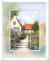 Johan de Jong. Sunny Garden. Постер