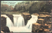 Водопад. Jesmond Dene. Ньюкасл. Открытка