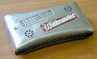 Губная гармошка "Weltmeister". Германия, 40-е годы XX века