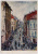 Картина Д. А. Фрадкина "Улица. Открытка