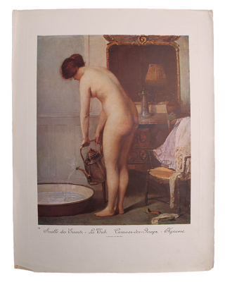 Купание. Репродукция (начало ХХ века), Франция