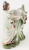 Ваза декоративная "Вишни". Бисквит, роспись, ручная работа. Высота 17 см. Западная Европа, вторая половина ХХ века