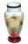 Bristol glass! Ваза "Цветы и птицы" викторианской эпохи, опаловое бристольское стекло (Bristol glass), цветные эмали, ручная роспись. Высота 32 см. Бристоль, Великобритания, начало ХХ века