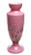 Bristol glass! Ваза "Полевые цветы" викторианской эпохи. Опаловое бристольское стекло (Bristol glass) розового цвета, цветные эмали, ручная работа. Высота 36 см. Бристоль, Великобритания, начало XX века