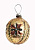 Елочная игрушка. Стекло, роспись. Германия(?), 1930-1950-е гг.(?)
