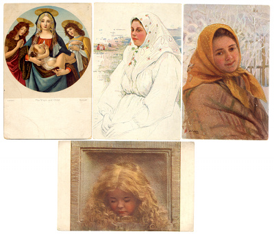 Живопись. Комплект из 10 открыток