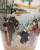Satsuma! Ваза интерьерная. Фаянс, ручная пейзажная роспись, кобальтовое покрытие, золочение. Высота 39 см. Satsuma. Япония, 1930-е гг.