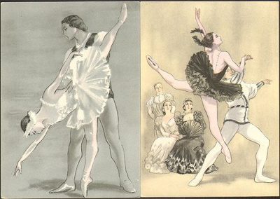 Русский классический балет. Комплект из 10 открыток