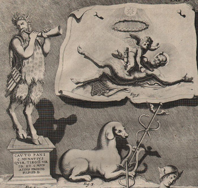 Мифологический сюжет. Гравюра (вторая половина XVIII - первая половина XIX века), Западная Европа