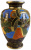 Satsuma! Вазы парные. Фарфор, ручная роспись в стиле "мориаж", рельеф, золочение. Высота 22 см. Satsuma, Япония, вторая половина ХХ века