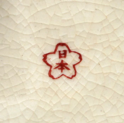 Nippon эпохи Сёва! Ваза интерьерная. Фаянс, кобальтовое покрытие, цветные эмали, ручная роспись, золочение. Высота 31см. Nippon, Япония, середина 1930-х гг.