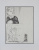 Наклонившаяся женщина, скульптура и бородатая голова (Femme accoudee, Sculpture de Dos et Tete barbue), № 184. Пабло Пикассо. Сюита Воллара. Литография. Испания, 1956 год