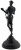 Статуэтка "Дон-Кихот с книгой". Чугун, литье. Высота 21 см. СССР, Касли, 1985 год