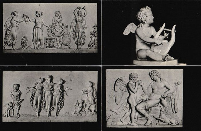 Торвальдсен. Государственный Эрмитаж. Комплект из 16 открыток