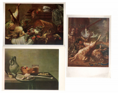 Набор из 11 открыток "Живопись". СССР. 1970 год