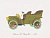 Гравюра Clarence Hornung Marmon D Touring Car 1906 года. Туристический (прогулочный) автомобиль Мармона. Литография. США, Нью-Йорк, 1965 год