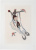 Гравюра Лунная дева. Ксилография с ручной раскраской. Китай, 1956 год