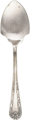 Вазочка для джема или варенья. Фарфор, роспись, металл, серебрение. Великобритания, первая половина ХХ века