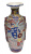Satsuma эпохи Тайсе! Ваза интерьерная. Фаянс, ручная роспись в стиле "мориаж", рельеф. Высота 25 см. Satsuma, Япония, 1920-е гг.