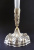 Ваза "Pallme Konig". Матовое стекло, металл, серебрение, чеканка. Австрия, Pallme-Konig, около 1900 года