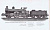 Гравюра West End Engraving Co Ltd Паровоз No. 3105. Ксилография. Англия, Лондон, 1964 год