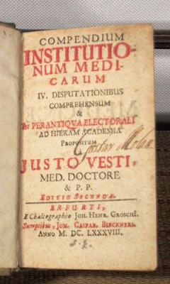 Compendium institutionum medicarum